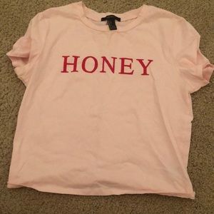 Forever 21 Pink Crop Top